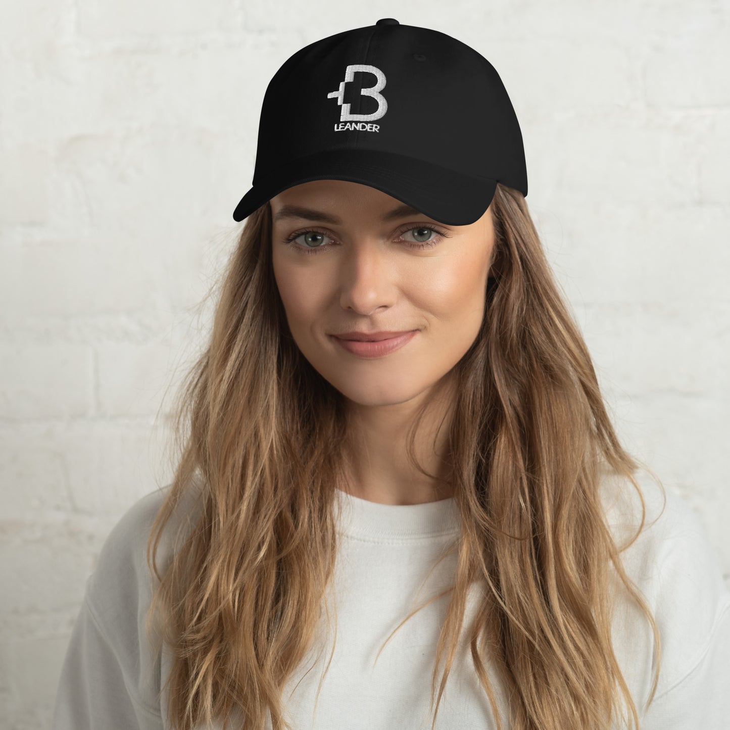 +B Over Leander Hat Black