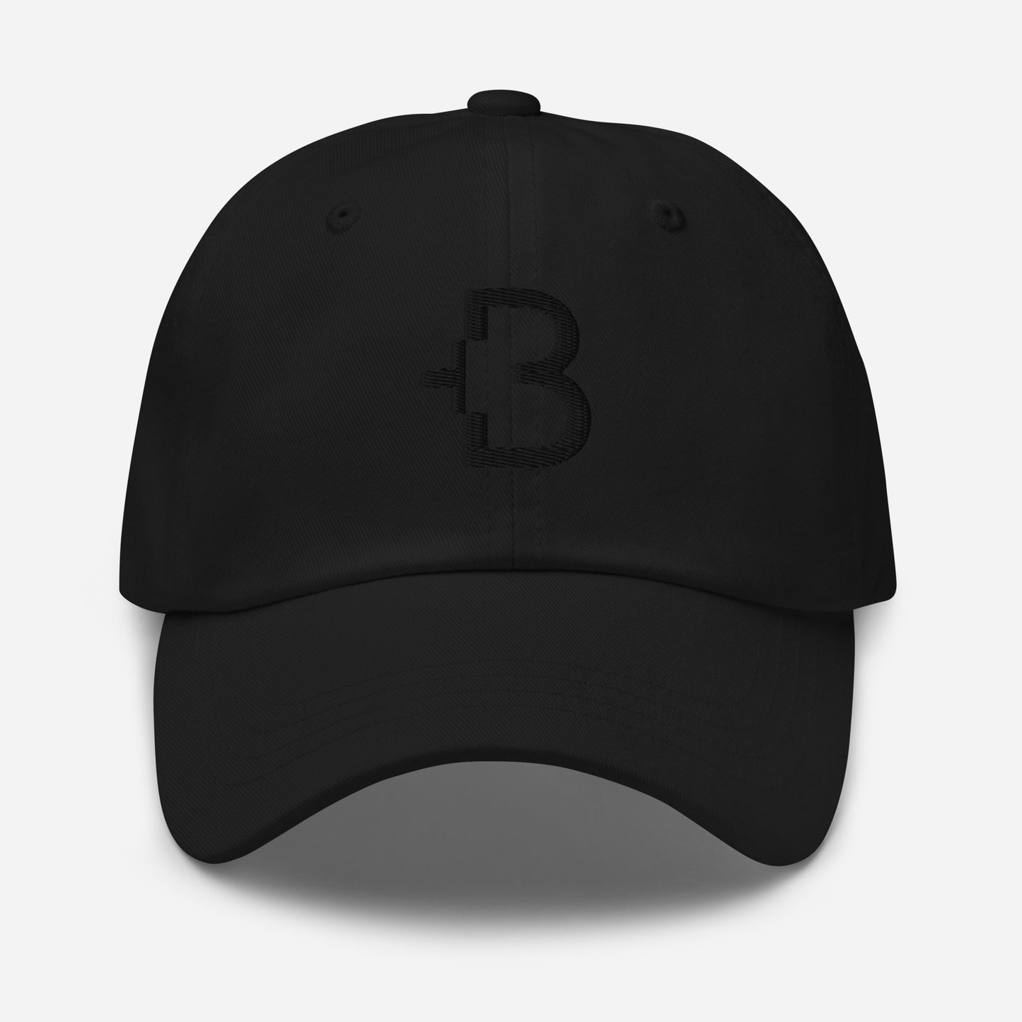 Just +B Black Line Hat Black