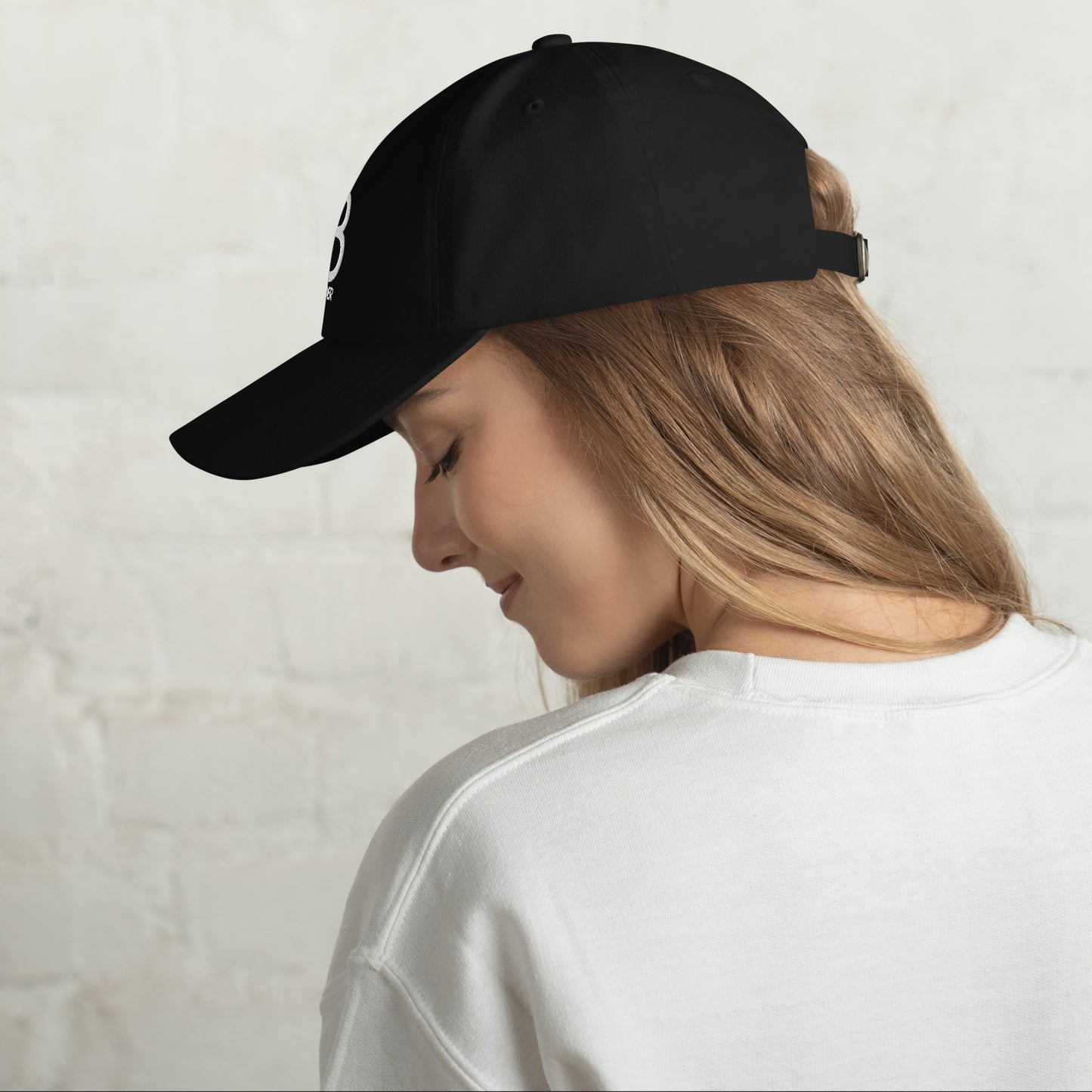 +B Over Leander Hat Black