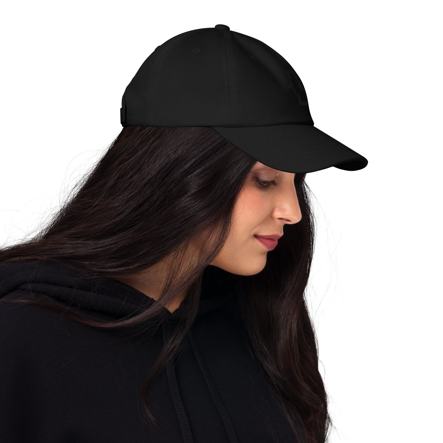 Just +B Black Line Hat Black