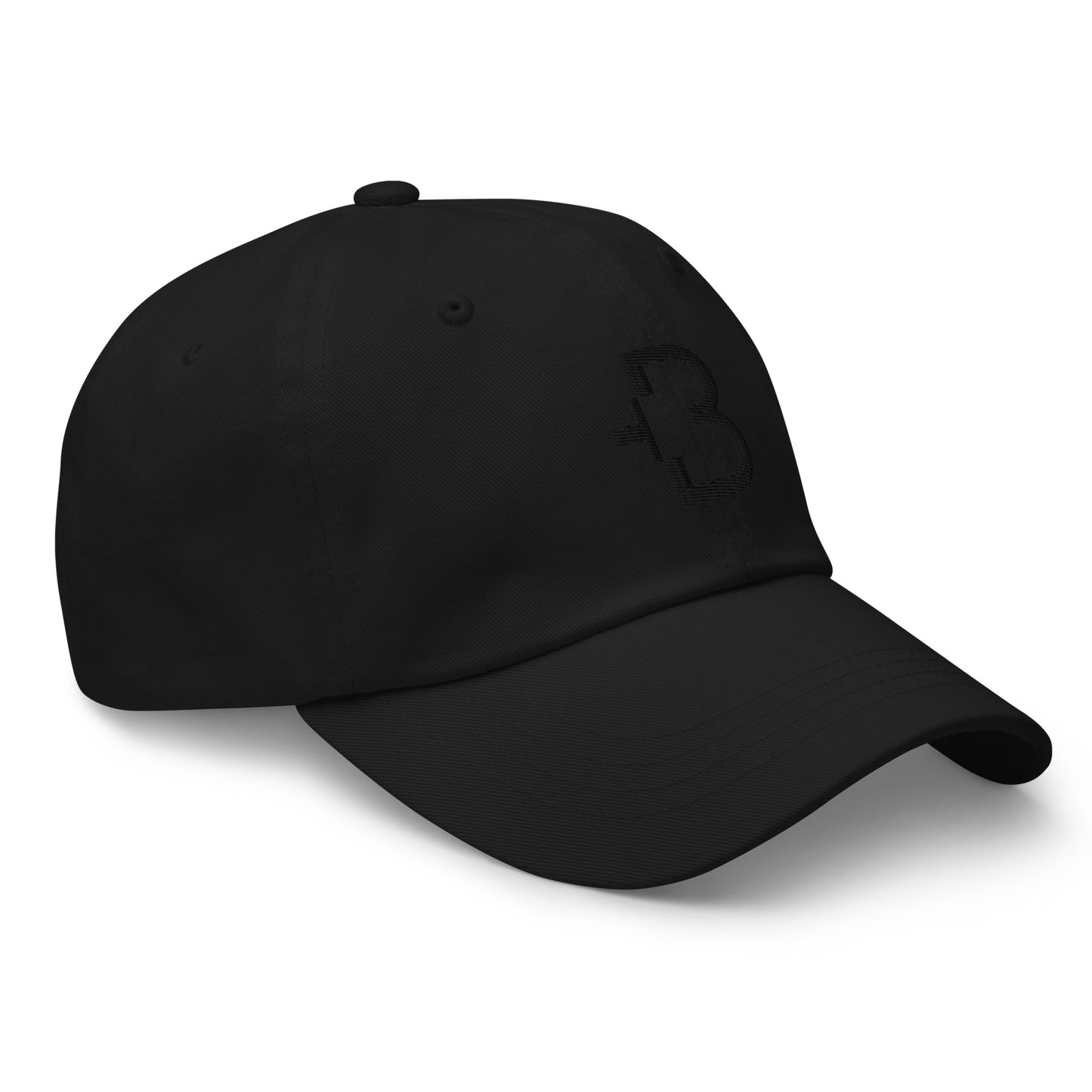 Just +B Black Line Hat Black