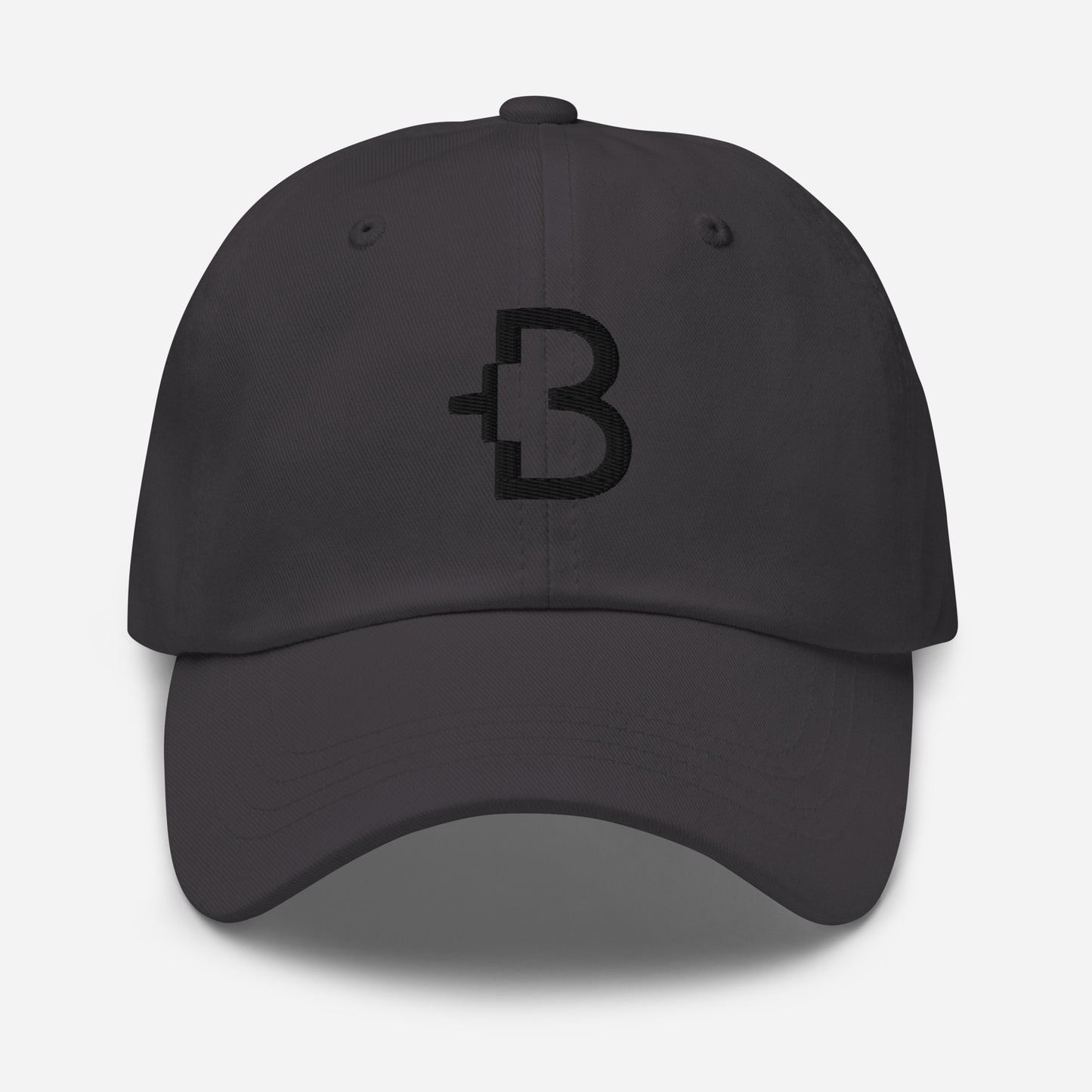 Just +B Black Line Hat Storm Grey