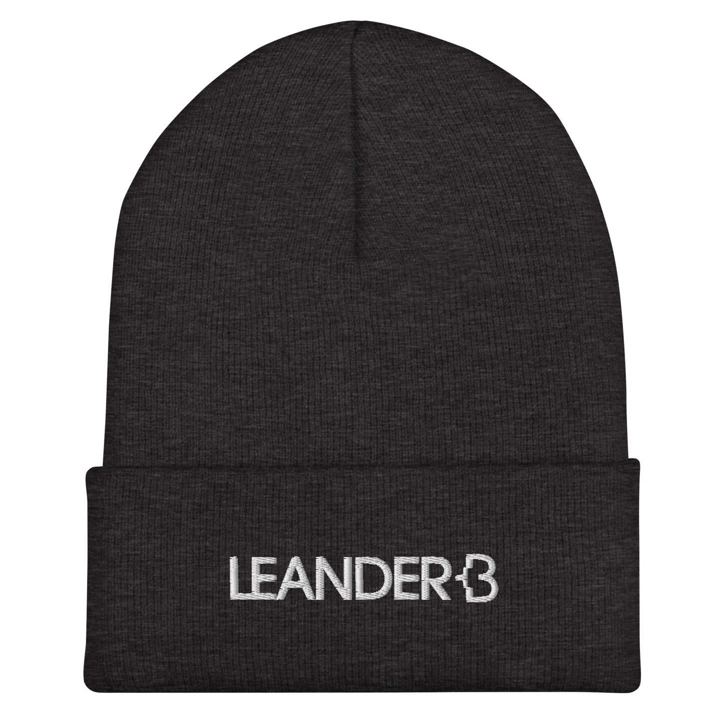 Leander + B Cuffed Beanie Storm Grey