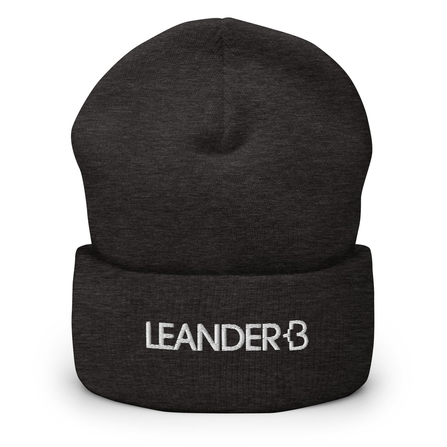 Leander + B Cuffed Beanie Storm Grey