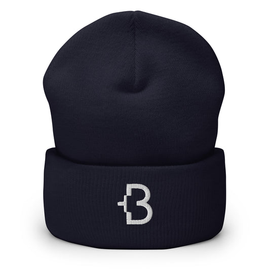 Just +B Cuffed Beanie Navy