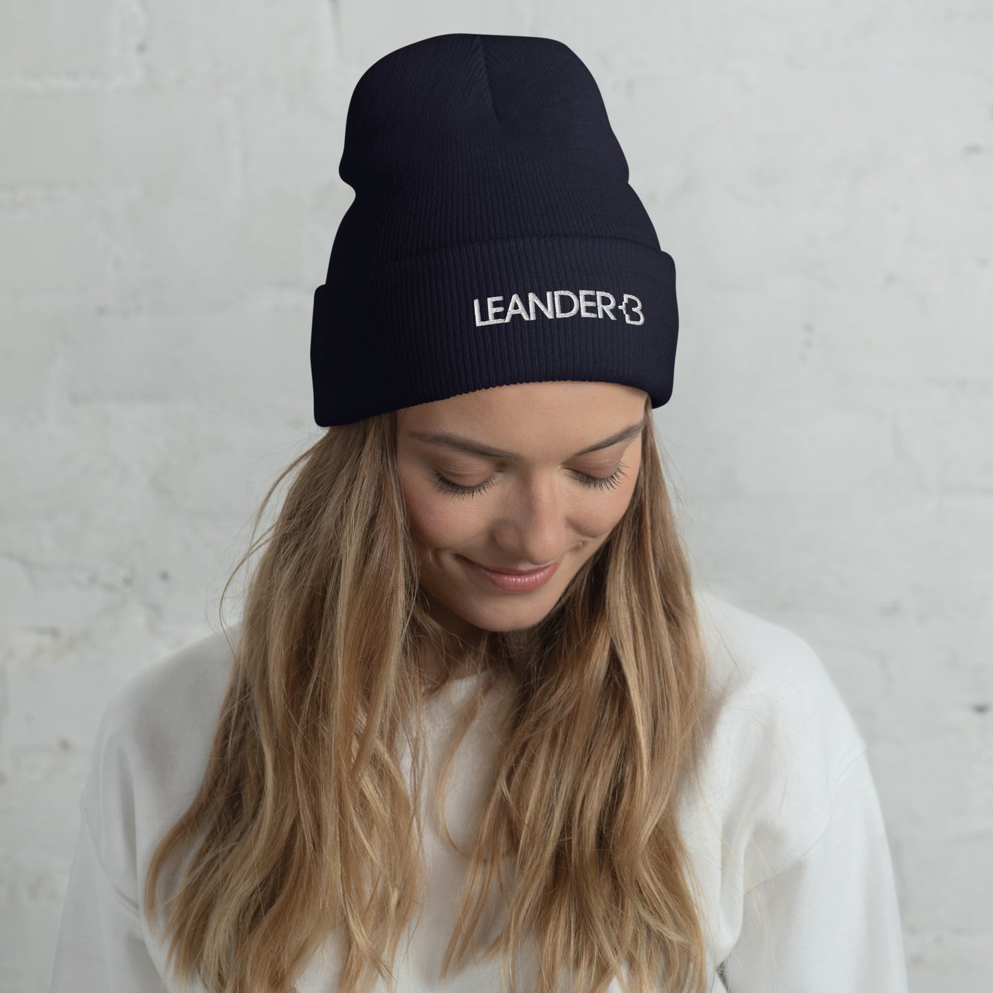 Leander +B Cuffed Beanie Navy