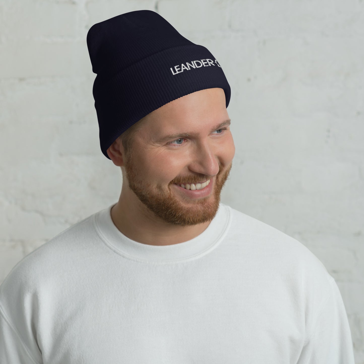 Leander +B Cuffed Beanie Navy