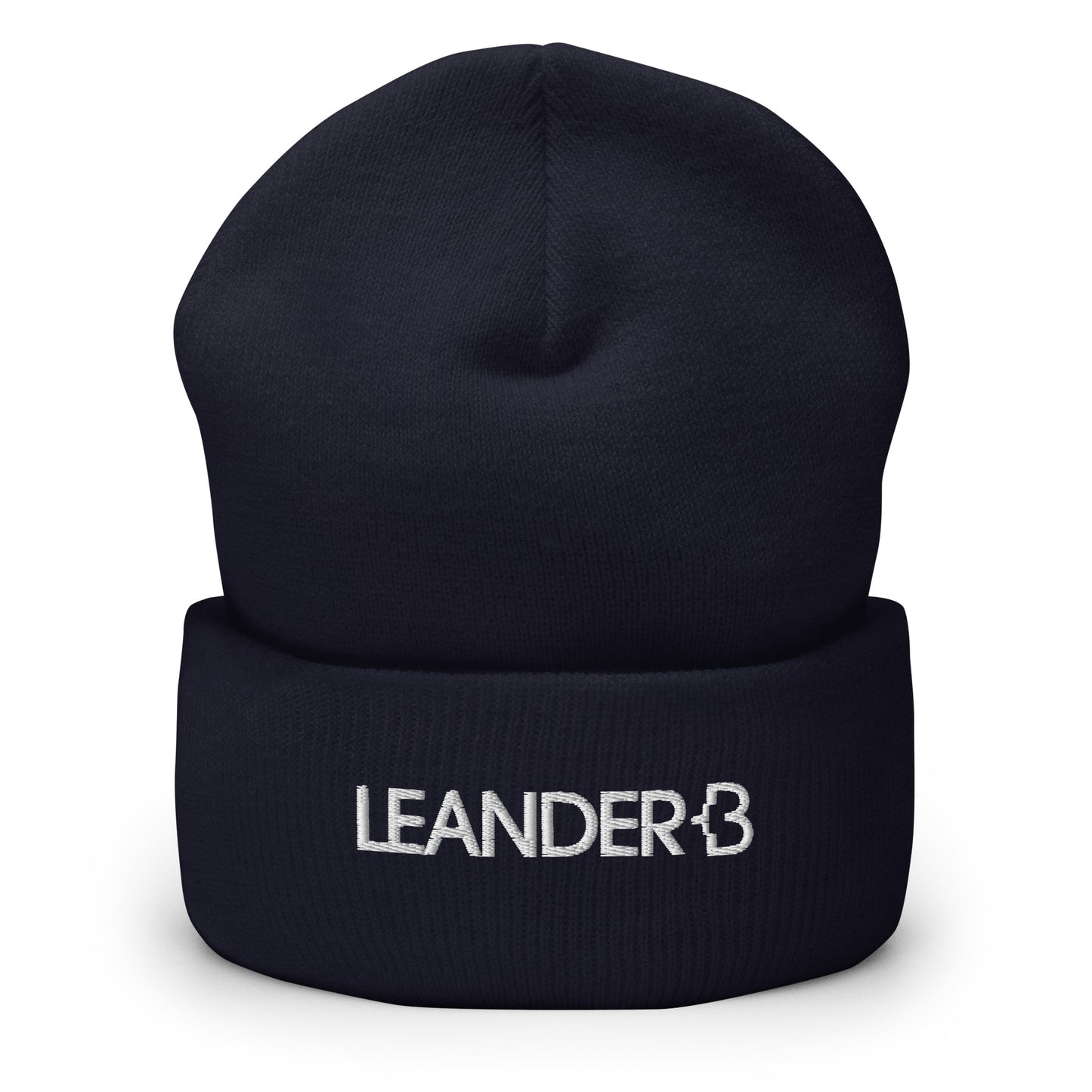 Leander +B Cuffed Beanie Navy