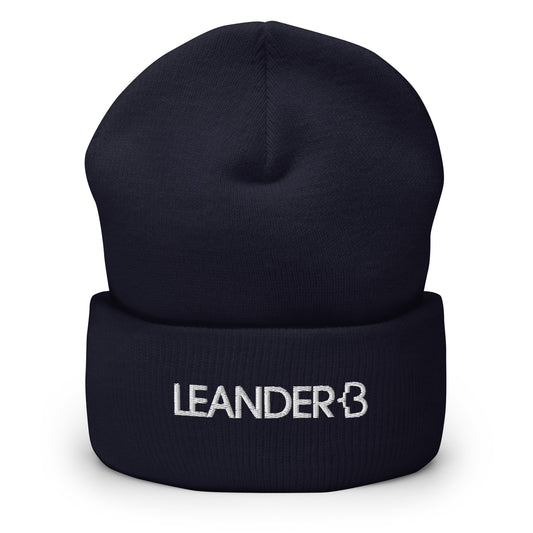 Leander +B Cuffed Beanie Navy