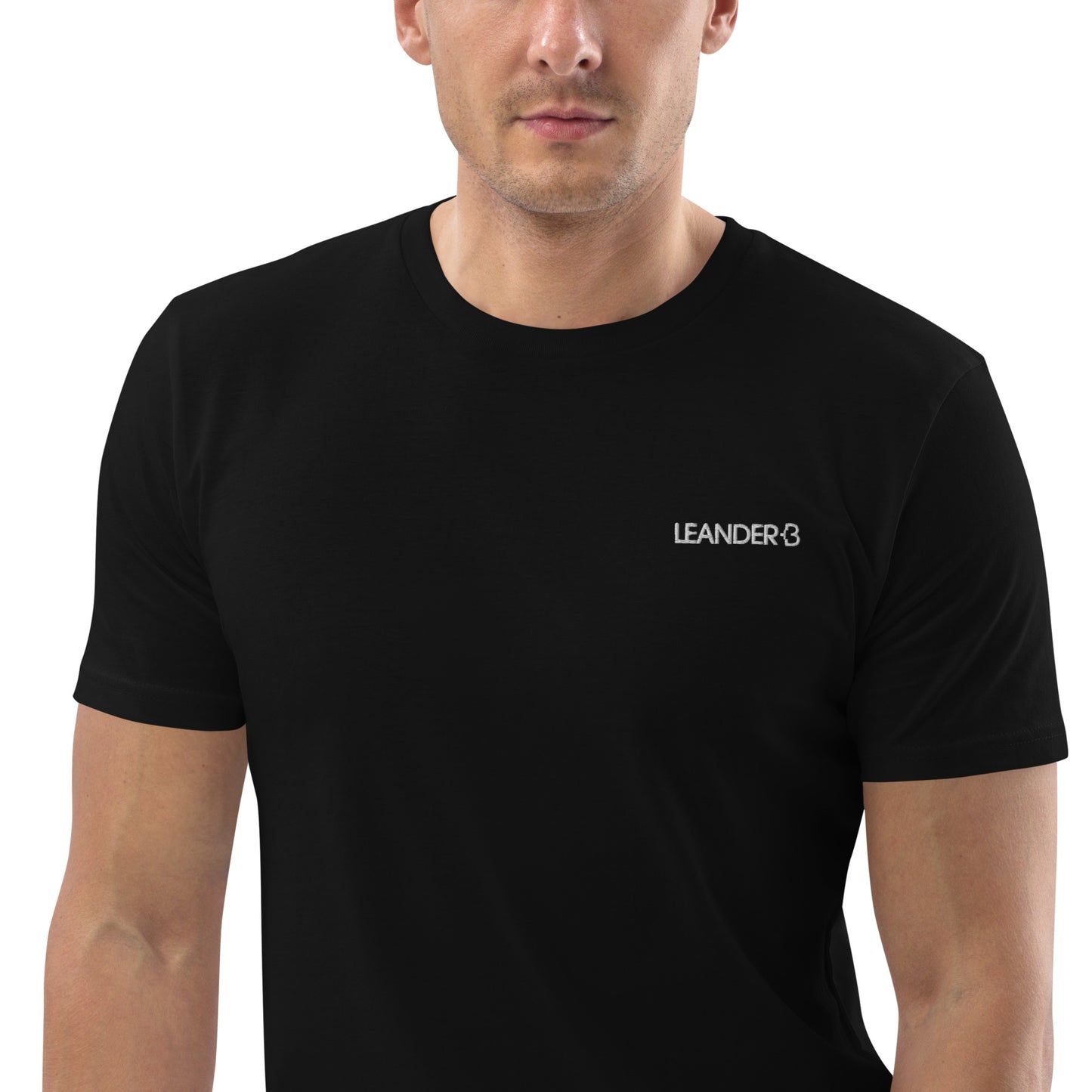 Leander +B Cotton T-Shirt Black