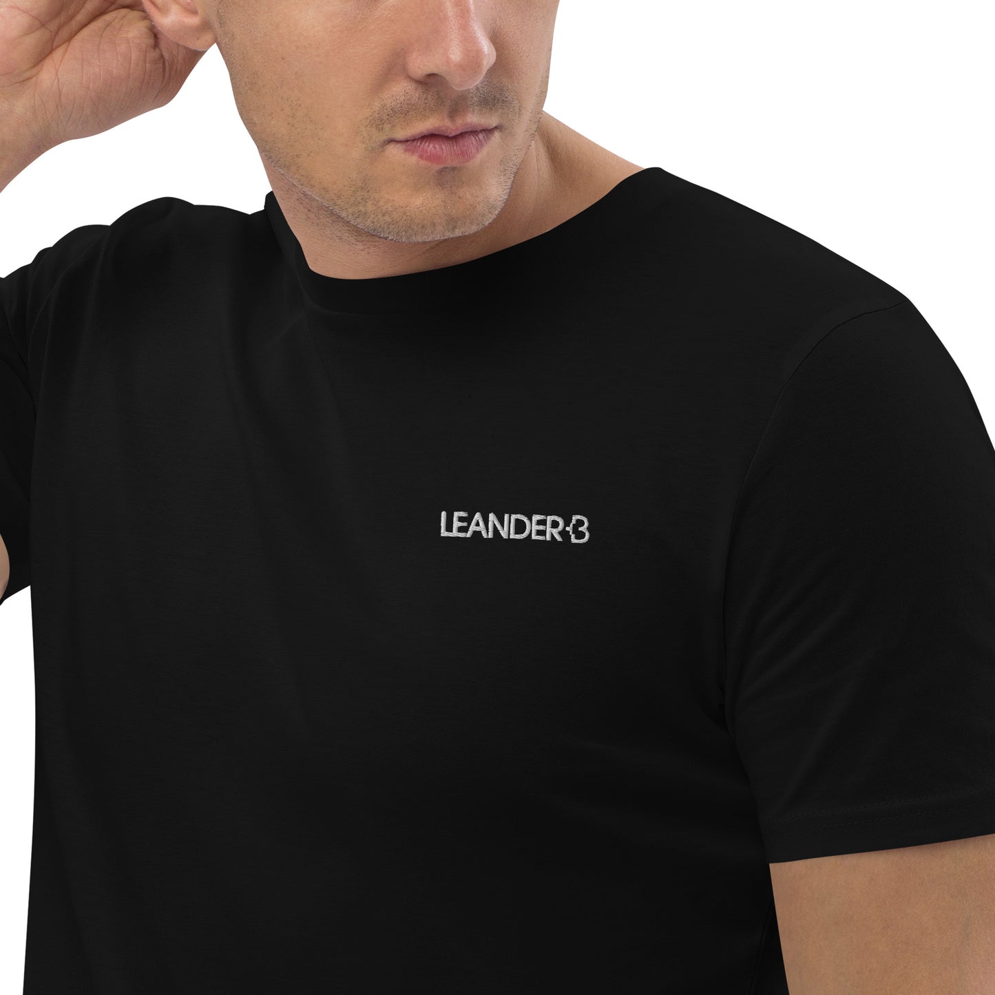 Leander +B Cotton T-Shirt Black