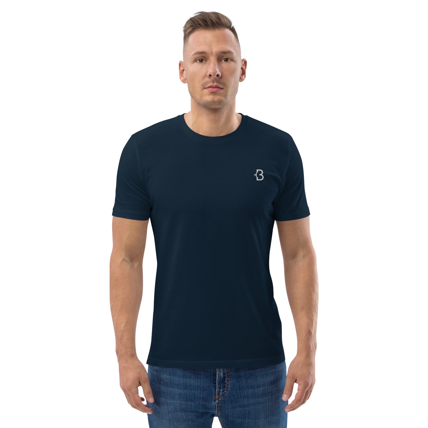 Just +B Cotton T-Shirt Navy