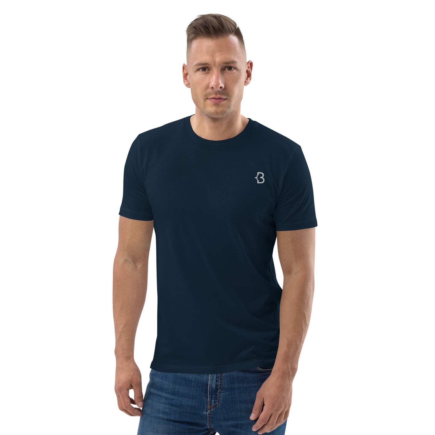 Just +B Cotton T-Shirt Navy