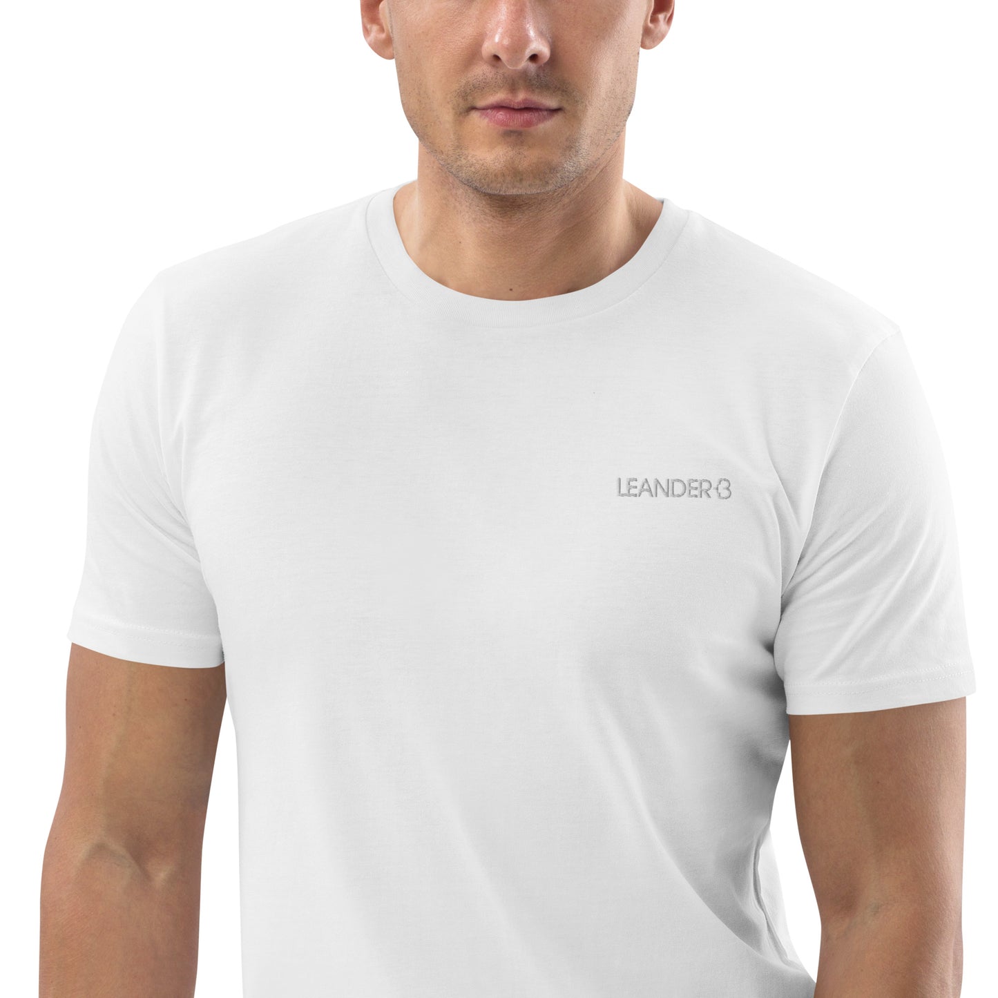 Leander +B Cotton T-Shirt White