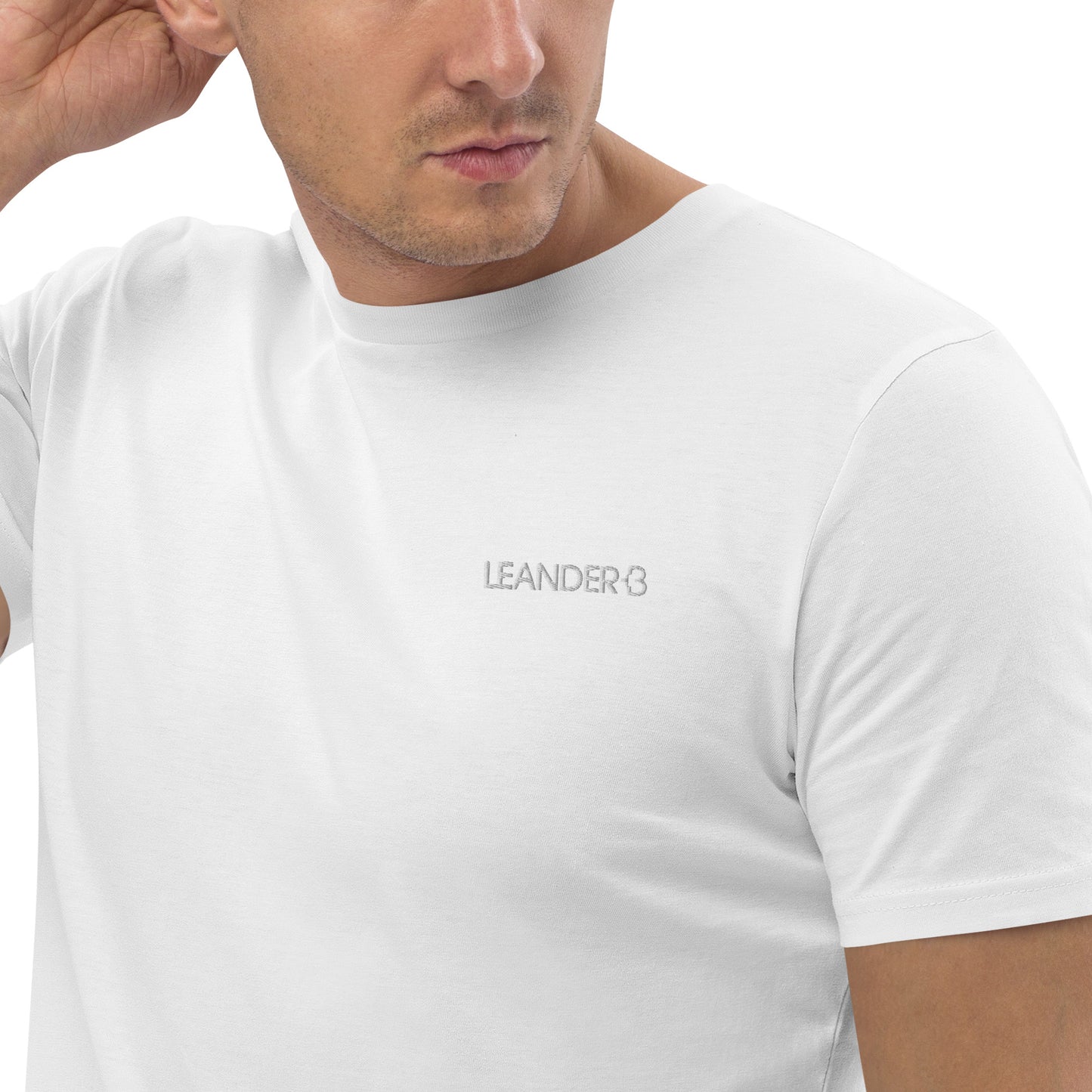 Leander +B Cotton T-Shirt White